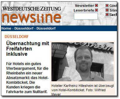 Hotel Kombiticket Düsseldorf