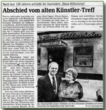 Presseberichte zum Künstertreff