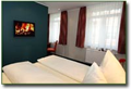 Hotel Zimmer in Düsseldorf.